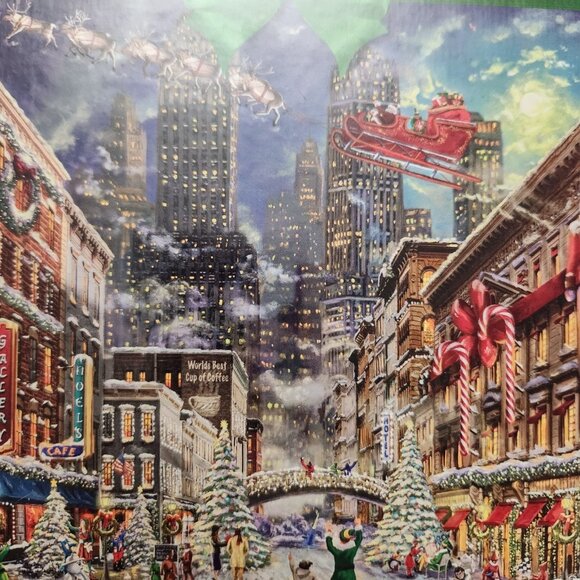 Christmas Winter Holiday Puzzles 1000 Pcs ELF Thomas Kinkade Kim Norlien - Picture 8 of 9